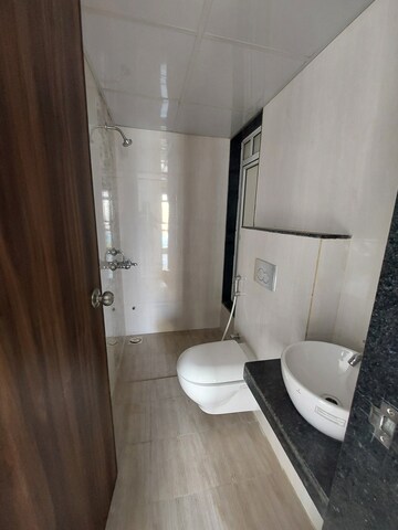 Bathroom in 1 BHK Apartment at JP North, Mira Road – for Rent