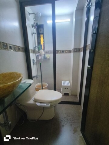 Bathroom in 1 RK Apartment at Kopar Khairane – for Rent