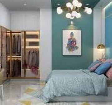 Bedroom in 3 BHK Apartment at Bhartiya Nikoo Homes Phase 2, Thanisandra Main Road – for Rent