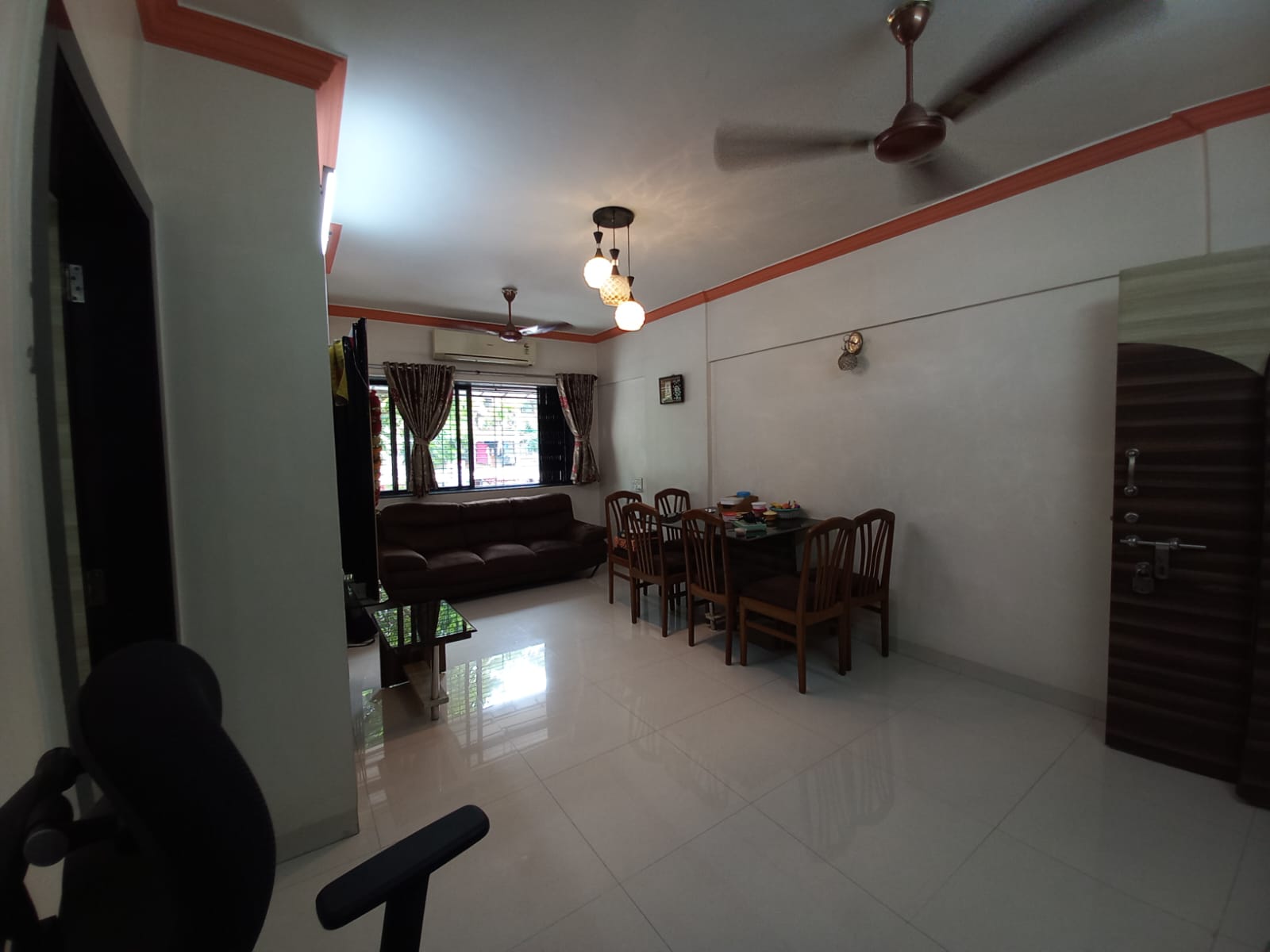 2 BHK + Pooja Room,Extra Room 660 Sq.Ft. Apartment in Dharam Palace