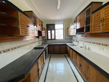 Kitchen in 4 BHK Builder Floor at Defence Colony – for Rent