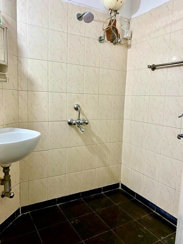 Bathroom in 2 BHK Apartment at Valentine Apartments, Goregaon East – for Rent