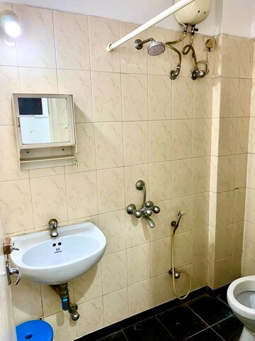 Bathroom in 2 BHK Apartment at Valentine Apartments, Goregaon East – for Rent