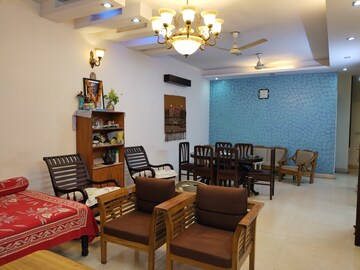 Living Room in 3 BHK Apartment at Malviya Nagar – for Rent