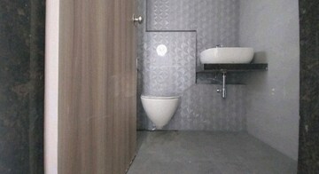 Bathroom in 2 BHK Apartment at Ashar Axis, Majiwada – for Rent