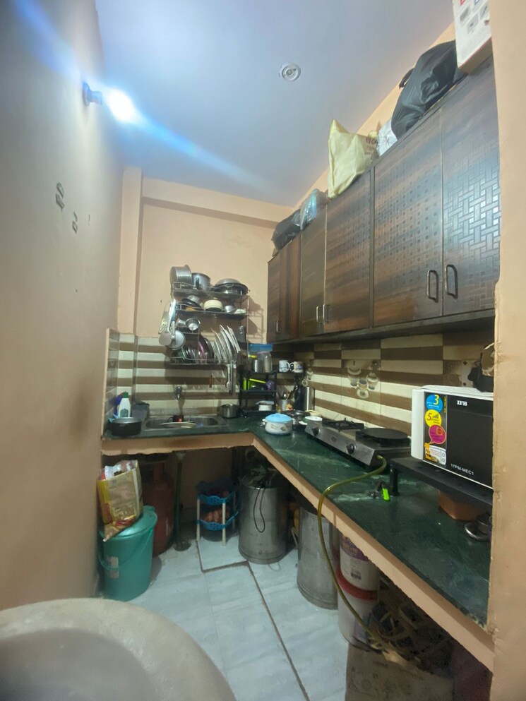 Kitchen, new ashok nagar 2 Bedroom 480 Sq.Ft. Builder Floor In New Ashok Nagar Delhi 7999047