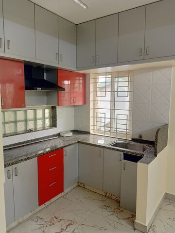 Kitchen in 1 BHK Apartment at Domlur Road – for Rent