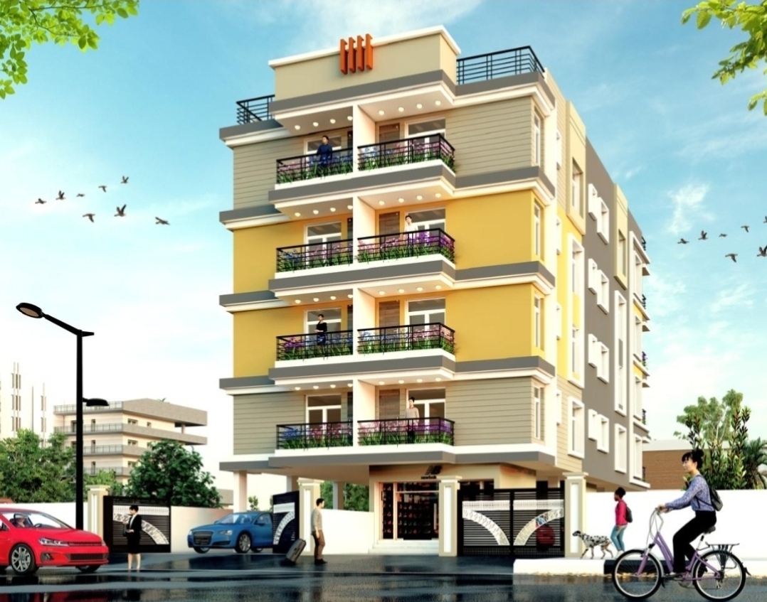 3 BHK + Study Room Apartment For Sale in New Town