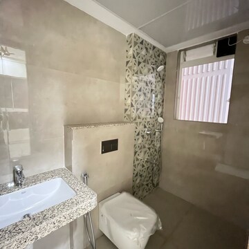 Bathroom in 3 BHK Apartment at Wadhwa TW Gardens, Janupada – for Rent