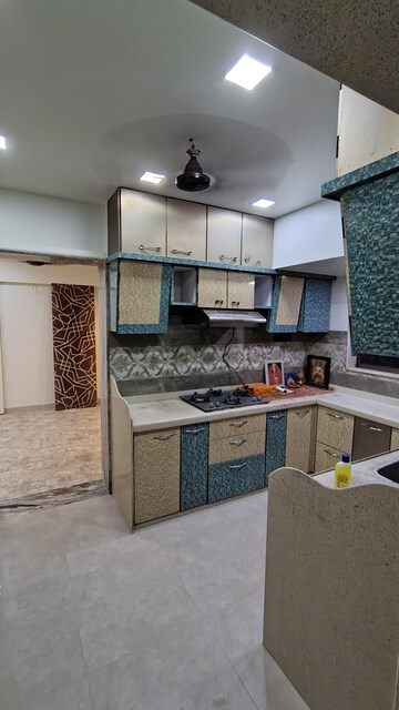 Kitchen in 3 BHK Apartment at Chaitanya Tower, Prabhadevi – for Rent