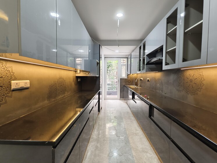 Kitchen, emaar-marbella 3 Bedroom 2300 Sq.Ft. Builder Floor In Sector 66 Gurgaon 7999403