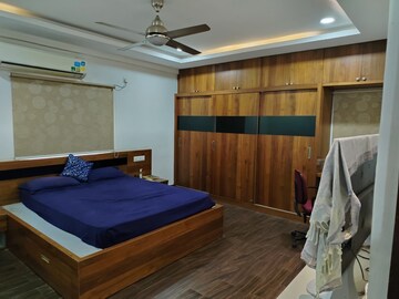 Bedroom in 3 BHK Apartment at Lake View Towers, Kondapur – for Rent