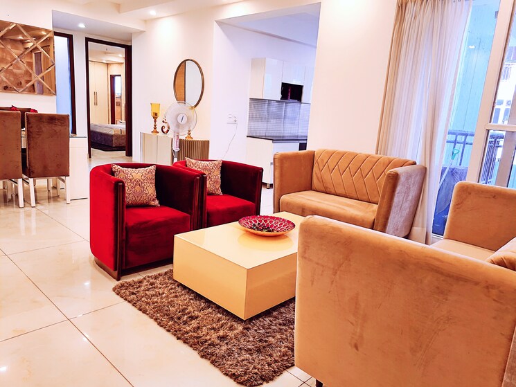 Living Room, fortune-victoria-heights 3 Bedroom 1800 Sq.Ft. Apartment In Dhakoli Village Zirakpur 7999509