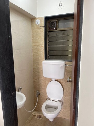 Bathroom in 1 BHK Apartment at Truearth View, Vikhroli East – for Rent