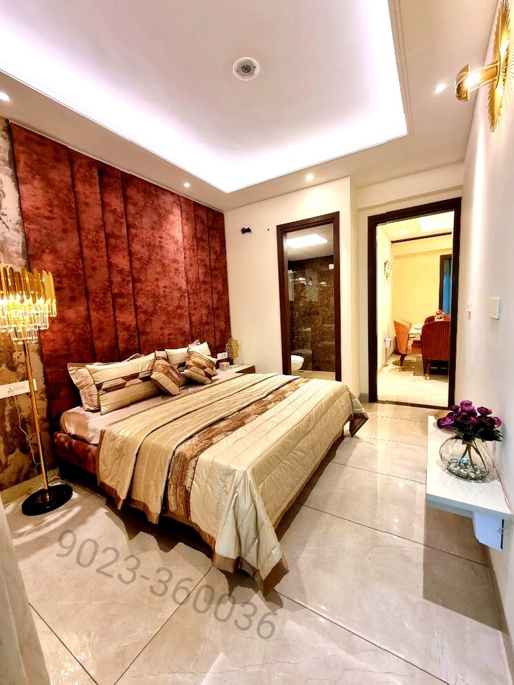 Bedroom, motia-harmony-greens 3 Bedroom 1818 Sq.Ft. Apartment In Kishanpura Zirakpur 7999524