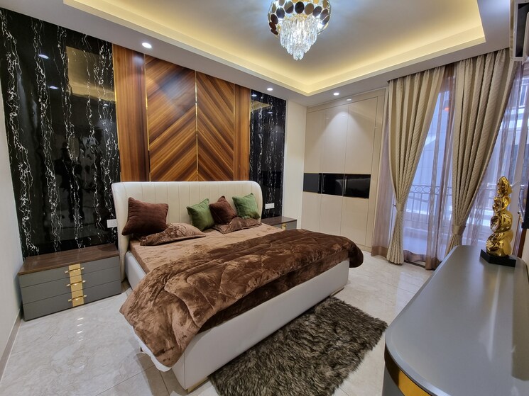 Bedroom, roseate-homes 3 Bedroom 1620 Sq.Ft. Apartment In Ghazipur Zirakpur 7999528