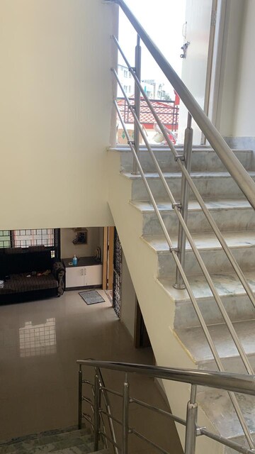 Staircase in 3.5 BHK Villa at KVR Paradise, Bachupally – for Sale