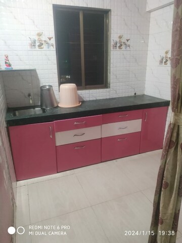 Kitchen in 1 BHK Apartment at Diva – for Rent