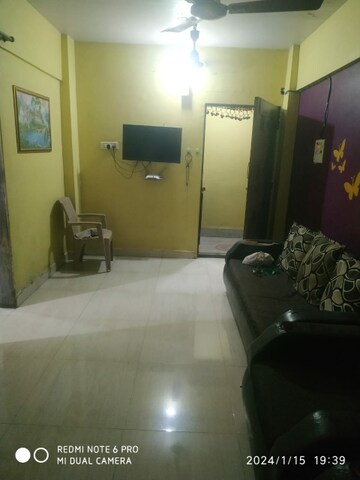 Living Room in 1 BHK Apartment at Diva – for Rent