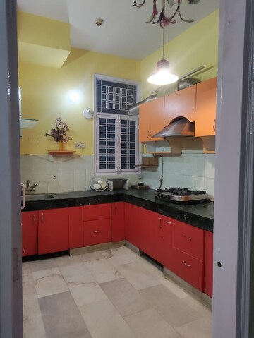 Kitchen in 2 BHK Builder Floor at Gyan Khand – for Rent