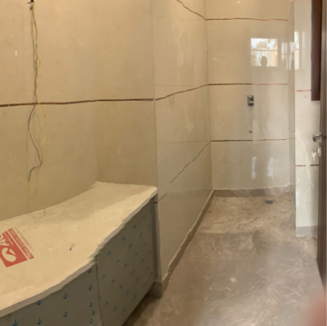 Bathroom in 3 BHK Builder Floor at Saket – for Rent