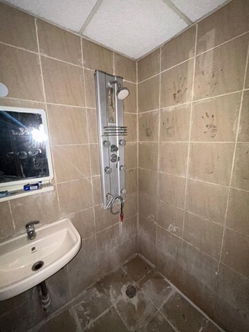 Bathroom in 2 BHK Apartment at Raj Nagar Extension – for Rent