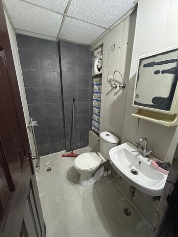 Bathroom in 2 BHK Apartment at Raj Nagar Extension – for Rent