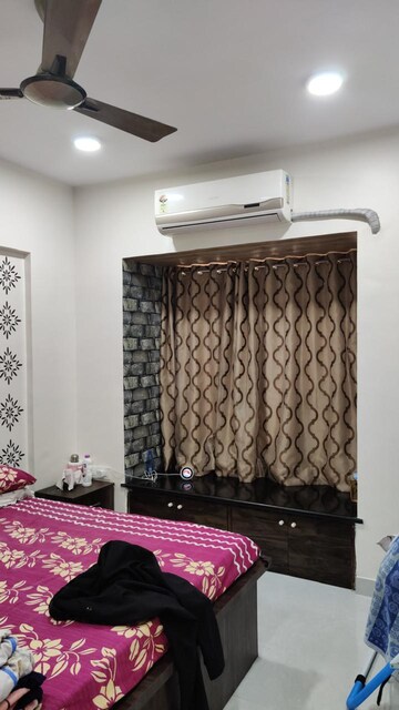 Master Bedroom in 2 BHK Apartment at Harmony Residency Owale, Owale – for Rent