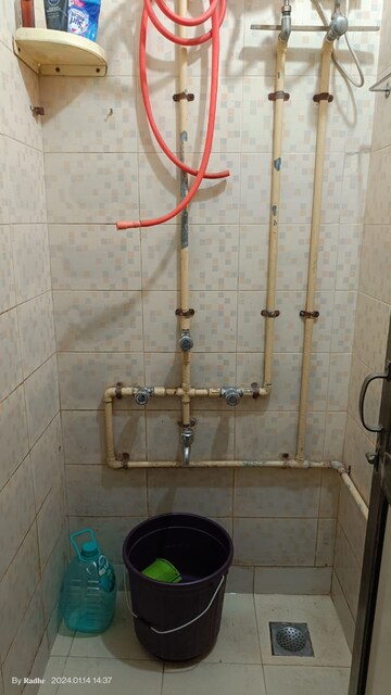 Bathroom in 1 BHK Apartment at Worli – for Rent
