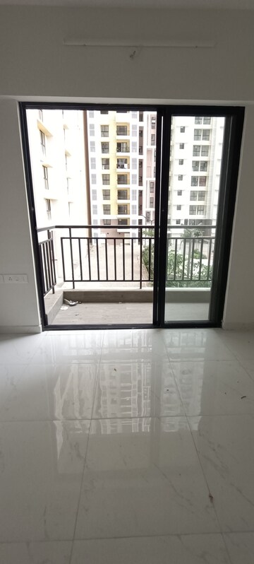 Balcony in 1.5 BHK Apartment at Runwal Gardens, Dombivli East – for Rent