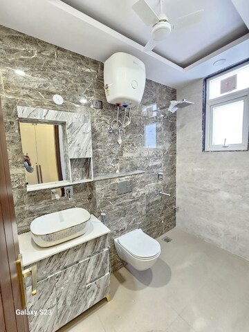 Bathroom in 4 BHK Builder Floor at Sushant Lok 3, Sector 57 – for Sale