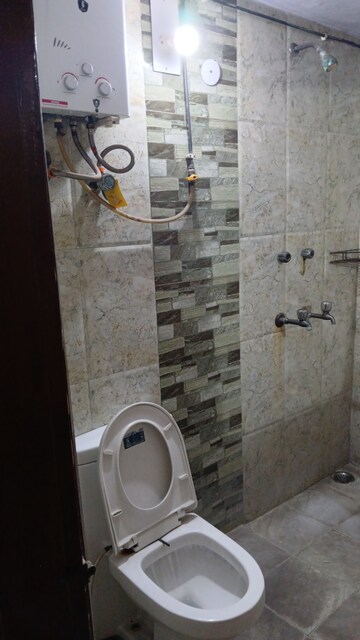 Bathroom in 3 BHK Apartment at Gail Apartments, Sector 62 – for Rent