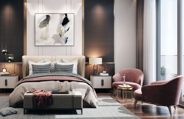 Bedroom in 4 BHK Apartment at Oxirich Chintamani, Sector 103 – for Sale