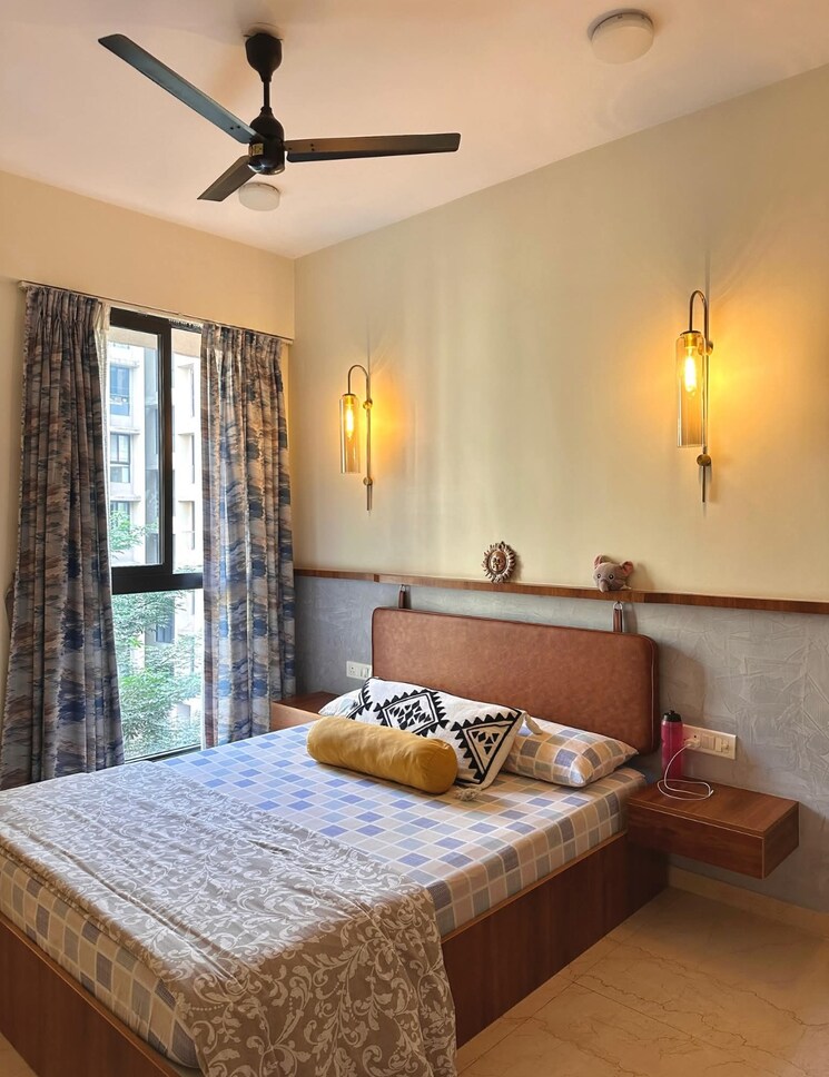 Bedroom, lodha-sterling 2 Bedroom 1050 Sq.Ft. Apartment In Kolshet Road Thane 8000325