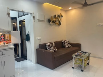 Living Room in 1 BHK Apartment at Sethia Kalpavruksh Heights, Kandivali West – for Sale