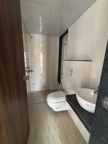 Bathroom in 1 BHK Apartment at JP North Alexa, Mira Road – for Rent