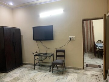 Living Room in 2 BHK Apartment at Omaxe Heights, Sector 86 – for Rent
