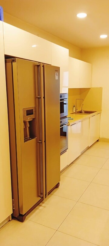Staircase in 3 BHK Apartment at HM Gladiolus, Halasuru – for Rent