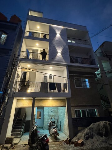 1 BHK Villa – Exterior View View at Hosa Road - for Rent