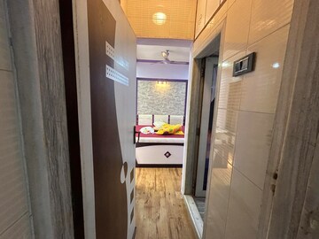 Master Bedroom in 3 BHK Apartment at Raj Satyam CHS, Dahisar East – for Rent