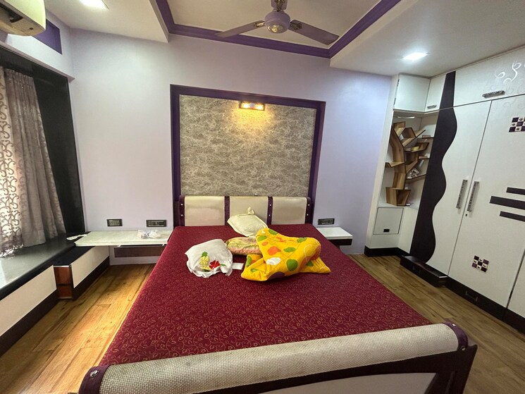 Master Bedroom, raj-satyam-chs 3 Bedroom 860 Sq.Ft. Apartment In Dahisar East Mumbai 8000690