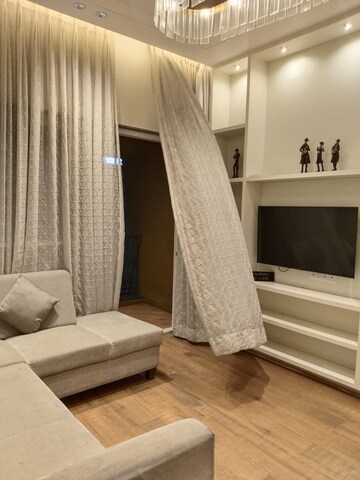 Living Room in 3 BHK Apartment at Unique K City, Keshav Nagar – for Sale