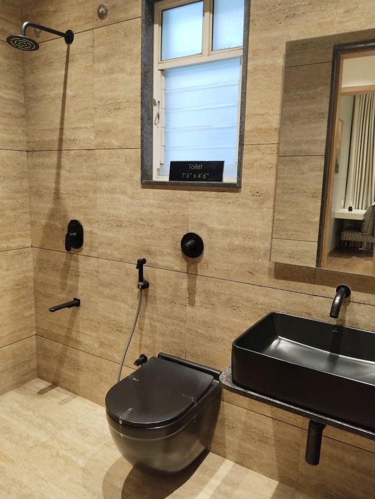 Attached Bathroom, unique-k-city 3 Bedroom 987 Sq.Ft. Apartment In Keshav Nagar Pune 8000670
