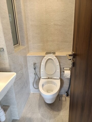 Bathroom in 1 BHK Apartment at Hiranandani Regent Hill, Powai – for Rent