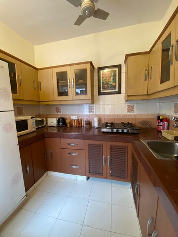 Kitchen in 2 BHK Builder Floor at Jungpura Extension – for Rent
