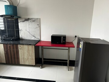 Kitchen in 1 RK Builder Floor at Uday Arden 45, Sector 45 – for Rent