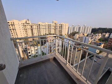 Balcony in 3 BHK Apartment at Expat Wisdom Tree, Hennur – for Rent