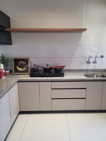 Kitchen in 3 BHK Apartment at Basil Mondale, Mundhwa – for Sale