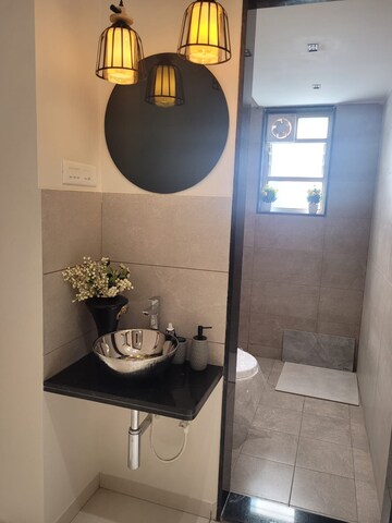 Bathroom in 3 BHK Apartment at Basil Mondale, Mundhwa – for Sale