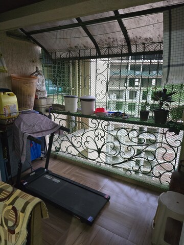 Balcony in 1 BHK Apartment at Bhagwati Skylon, Kalyan East – for Rent